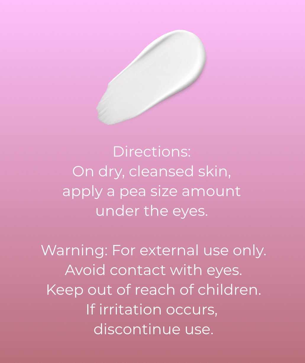 Brightening under eye cream